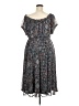 Torrid Paisley Gray Casual Dress Size 2X Plus (2) - photo 2