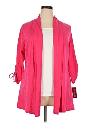 JM Collection Cardigan (view 1)