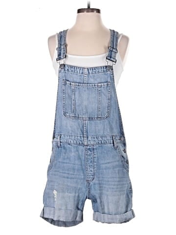 See Thru Soul Overall Shorts (view 1)