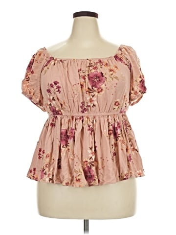 Torrid Short Sleeve Blouse (view 1)