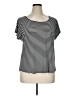 Chico's Stripes White Black Short Sleeve T-Shirt Size XL (3) - photo 1