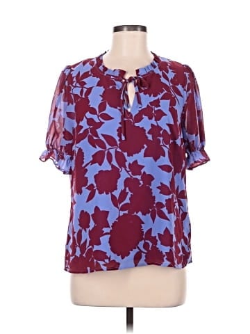 J.Crew Factory Store Short Sleeve Blouse (view 1)