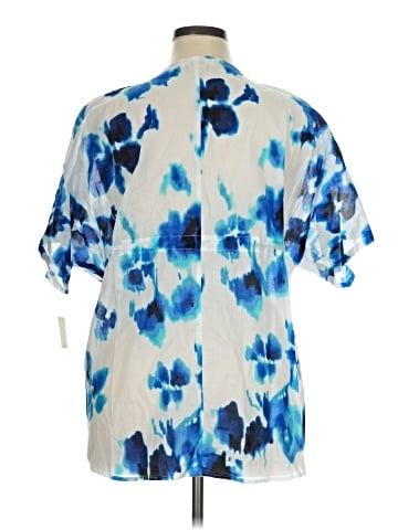 MICHAEL Michael Kors Short Sleeve Blouse (view 2)