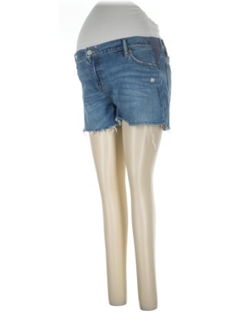 Hatch Denim Shorts (view 1)
