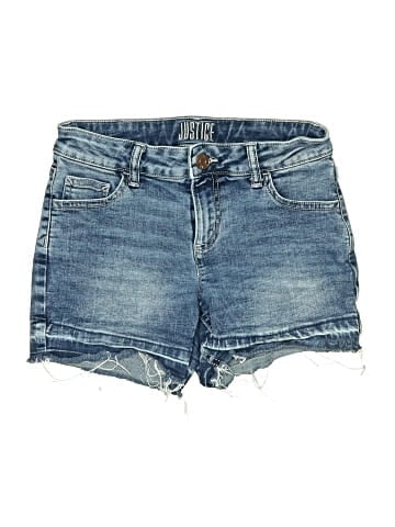 Justice Denim Shorts (view 1)