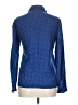 Tanner Polka Dots Blue Long Sleeve Blouse Size 10 - photo 2