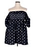 Bar III Polka Dots Blue Romper Size 18 - photo 1