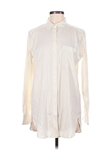 Ann Taylor Long Sleeve Button-Down Shirt (view 1)