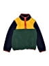 Hanna Andersson 100% Recycled Polyester Color Block Green Pullover Sweater Size 8 - photo 1