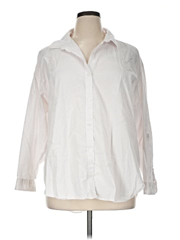 Gloria Vanderbilt Long Sleeve Button-Down Shirt (view 1)