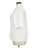 Unbranded Ivory White 3/4 Sleeve Button-Down Shirt Size XL - photo 5
