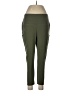 Chico's Solid Green Active Pants Size Lg (2) - photo 1