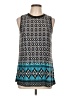 AGB Teal Sleeveless Blouse Size L - photo 1