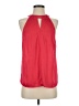 Laundry by Shelli Segal 100% Polyester Red Sleeveless Blouse Size 4 - photo 1