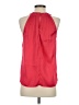 Laundry by Shelli Segal 100% Polyester Red Sleeveless Blouse Size 4 - photo 2