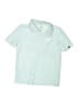 New Balance 100% Polyester Blue Short Sleeve Polo Size 8 - photo 1