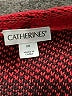Catherines Plaid Red Cardigan Size 3X - photo 7