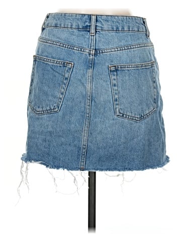 Topshop Denim Skirt (view 2)