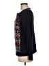 J.Crew 100% Wool Print Black Wool Pullover Sweater Size M - photo 5