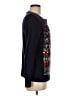 J.Crew 100% Wool Print Black Wool Pullover Sweater Size M - photo 4