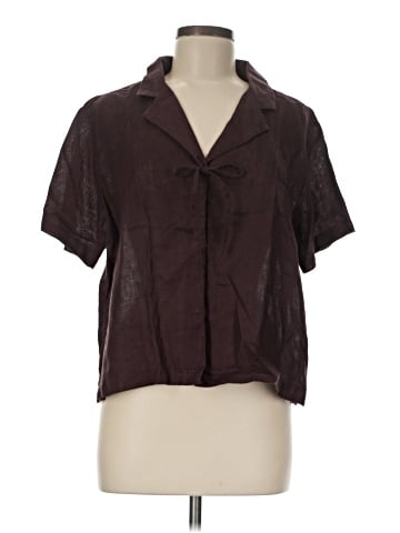 Calypso St. Barth Short Sleeve Blouse (view 1)