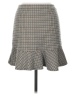 Soprano Houndstooth Gray Formal Skirt Size M - photo 2