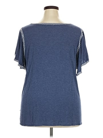 Max Studio Short Sleeve Top (view 2)