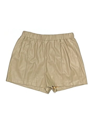 Topshop Khaki Shorts (view 1)