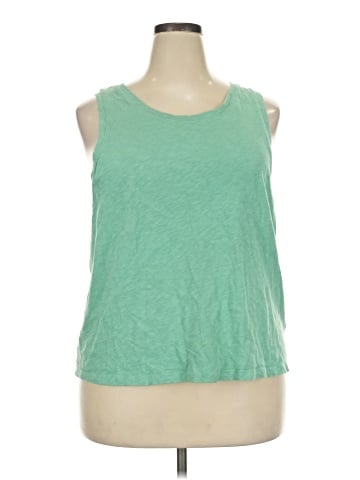 J.Crew Factory Store Sleeveless T-Shirt (view 1)