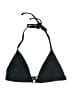 Bebe Solid Black Swimsuit Top Size L - photo 1