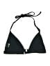 Bebe Solid Black Swimsuit Top Size L - photo 2