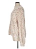 Fever 100% Polyester Graphic Polka Dots Tan White Pullover Sweater Size 1X - photo 5