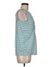 Tommy Hilfiger 100% Polyester Teal Sleeveless Blouse Size M - photo 4