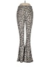 Topshop Floral Gray Dress Pants Size 8 - photo 1
