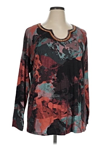 Soft Surroundings 3/4 Sleeve T-Shirt (view 1)
