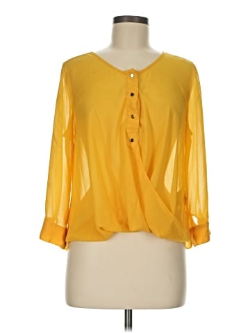 Bebe 3/4 Sleeve Blouse (view 1)