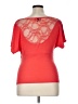 Iz Byer Red Short Sleeve Top Size XL - photo 2