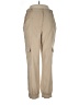 Max Studio Solid Tan Cargo Pants Size L (estimated) - photo 1