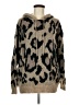 Talula Animal Print Tan Pullover Sweater Size M - photo 1
