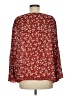 Max Studio 100% Polyester Burgundy Long Sleeve Blouse Size M - photo 2