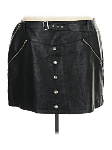 ASOS Faux Leather Skirt (view 1)