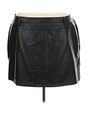 ASOS Faux Leather Skirt (view 2)