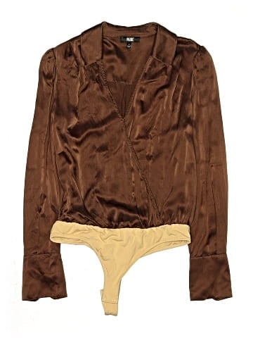 Paige Long Sleeve Silk Top (view 1)