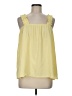 Olivia Sky Yellow Sleeveless Blouse Size M - photo 1