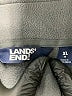 Lands' End 100% Nylon Solid Black Snow Jacket Size XL - photo 6