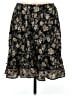 Max Studio 100% Polyester Paisley Black Casual Skirt Size M - photo 1