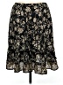 Max Studio 100% Polyester Paisley Black Casual Skirt Size M - photo 2