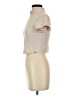 JoyLab Tan Silver Short Sleeve Turtleneck Size S - photo 5