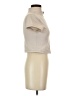 JoyLab Tan Silver Short Sleeve Turtleneck Size S - photo 4