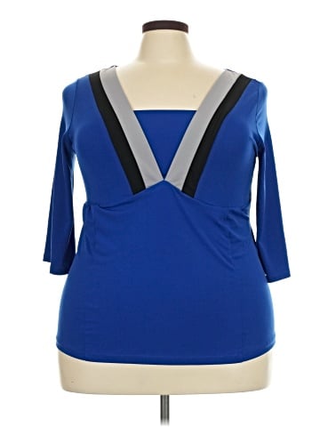 Lane Bryant 3/4 Sleeve Top (view 1)